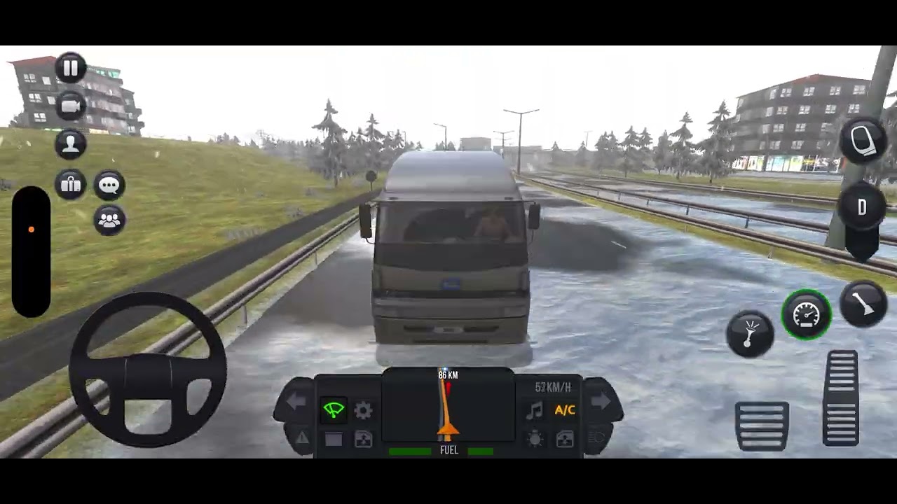 Delivering sand in truck simulator ultimate 
