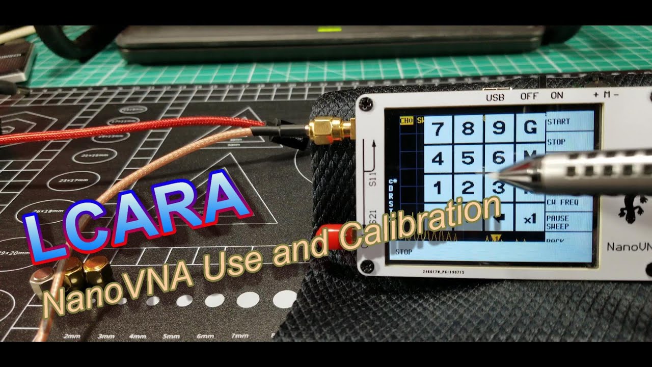LCARA HAM Radio: NanoVNA Use and Calibration