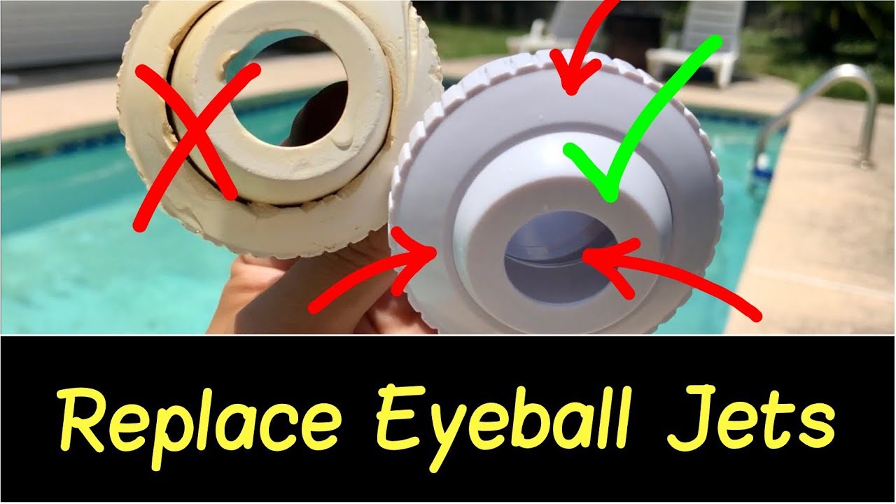 ✅Pool Jet and Spa Eyeball Jet Hydrostream Insider Fitting 3/4