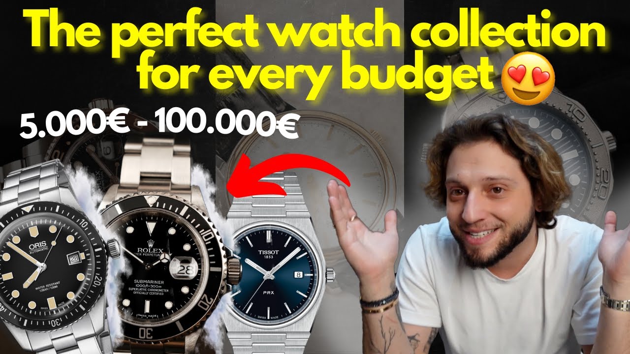 Luxury watch dealer builds his perfect watch collection for every budget. Rolex, Omega, Patek