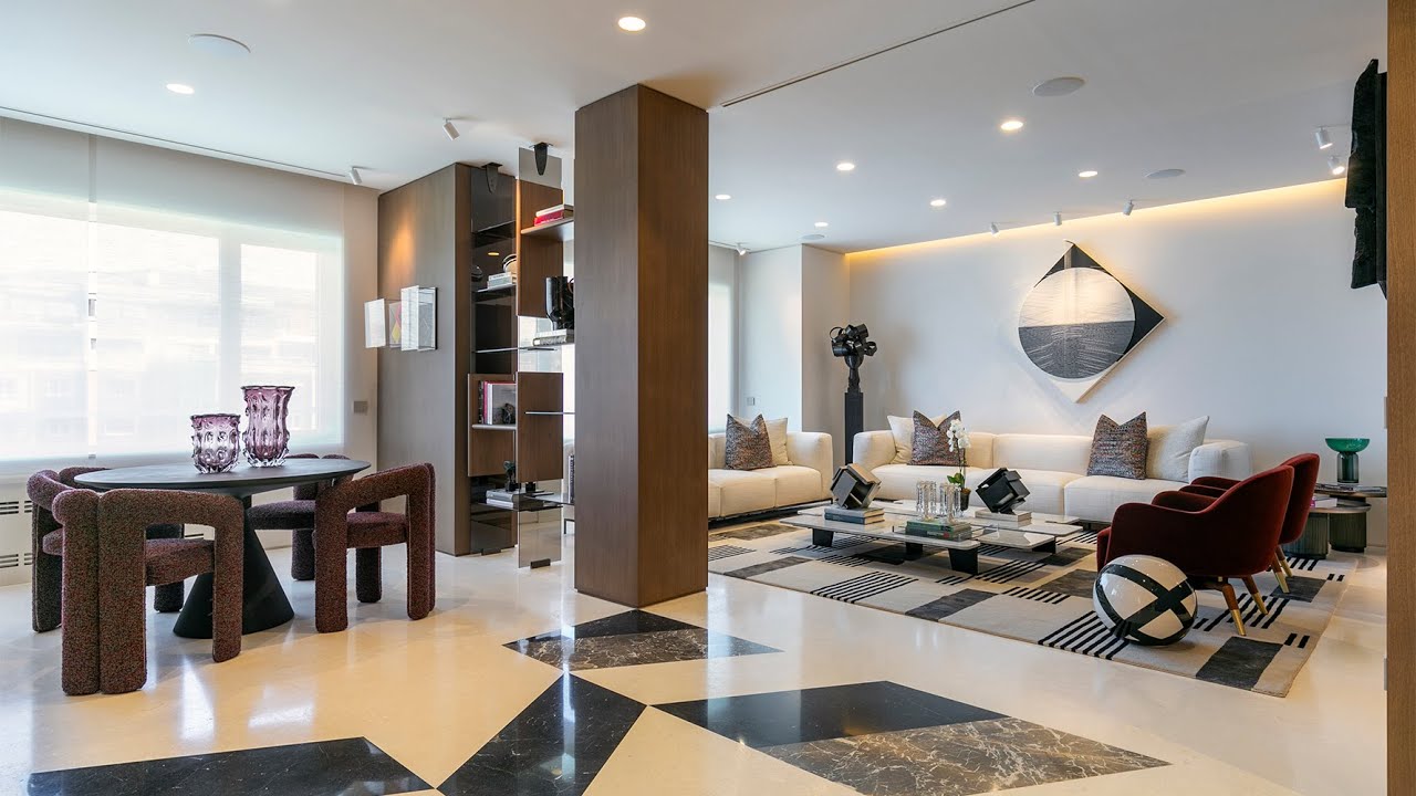 Proyecto interiorismo en Barrio de Salamanca Madrid.