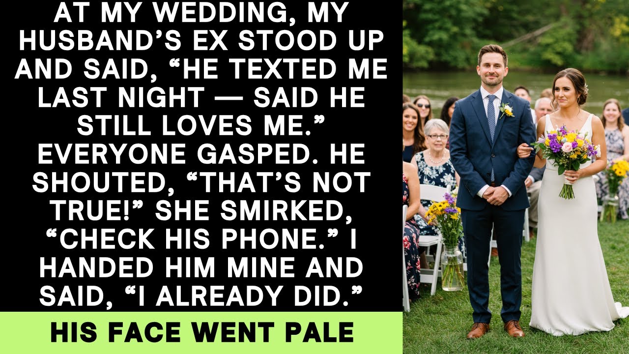 His Ex Interrupted Our Wedding With a Text&mdash;And I Exposed Him in Front of Everyone