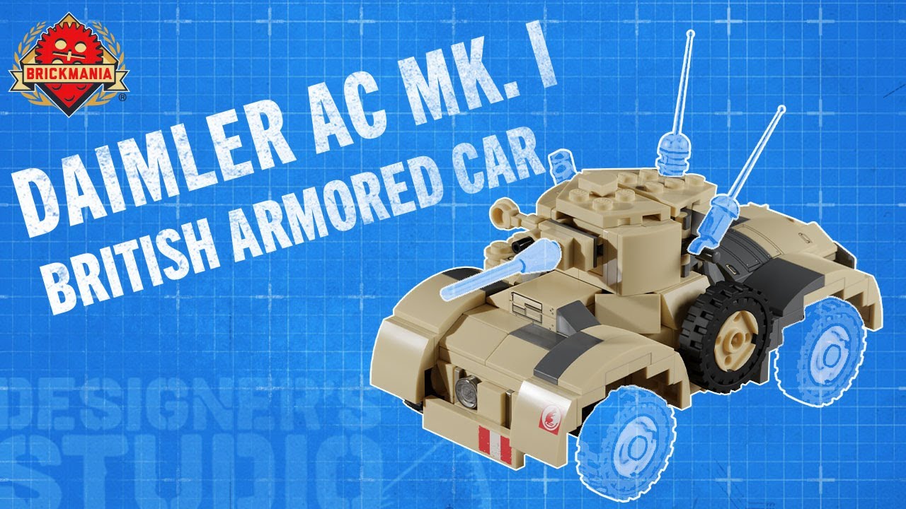 Daimler Armored Car - Brickmania Designers Studio