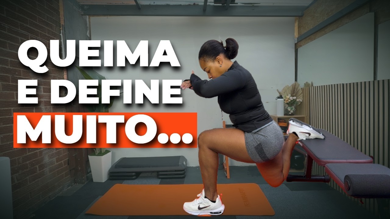 TREINO SEM PESO para GLÚTEO e PERNAS (Rápido e Eficaz)