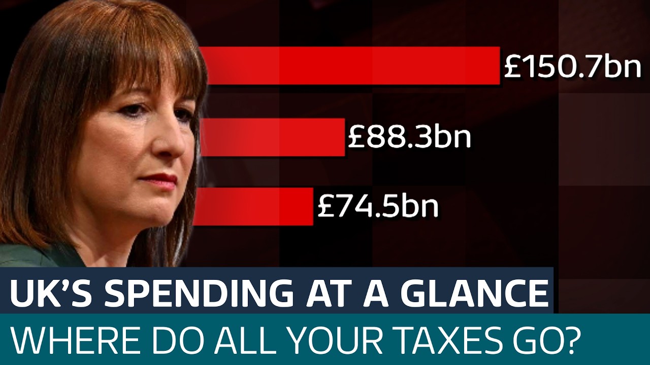 Where are your taxes going now? The UK's spending at a glance | ITV News