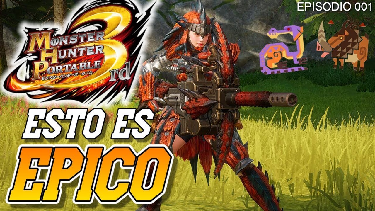 MONSTER HUNTER PORTABLE 3RD ME VOLVIÓ ADICTO 😳