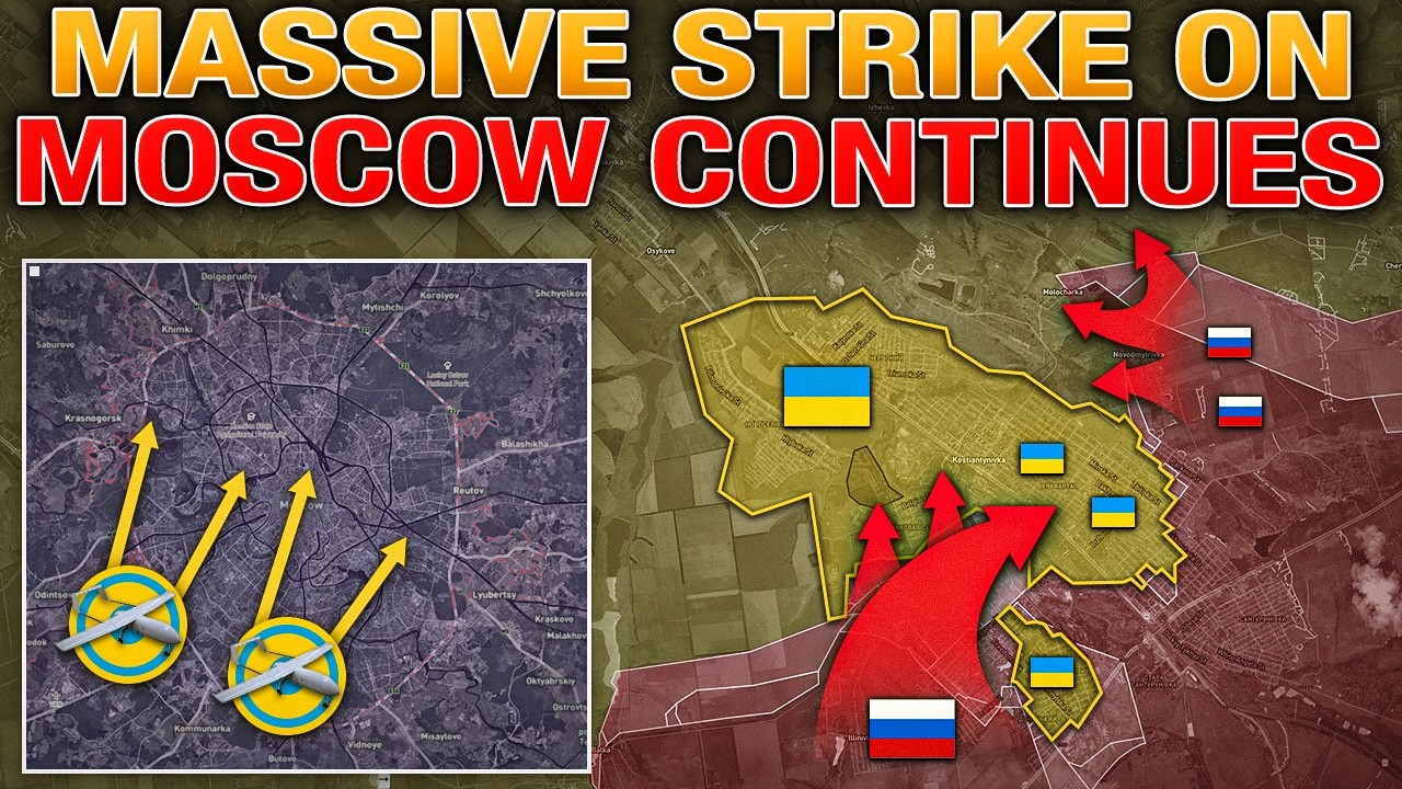 UKRAINE STRIKES MOSCOW💥1,500+ Drones &ndash; Oil Base on Fire🔥 ZELENSKY'S WIFE FACES ARREST🚨 MS 2026.05.17