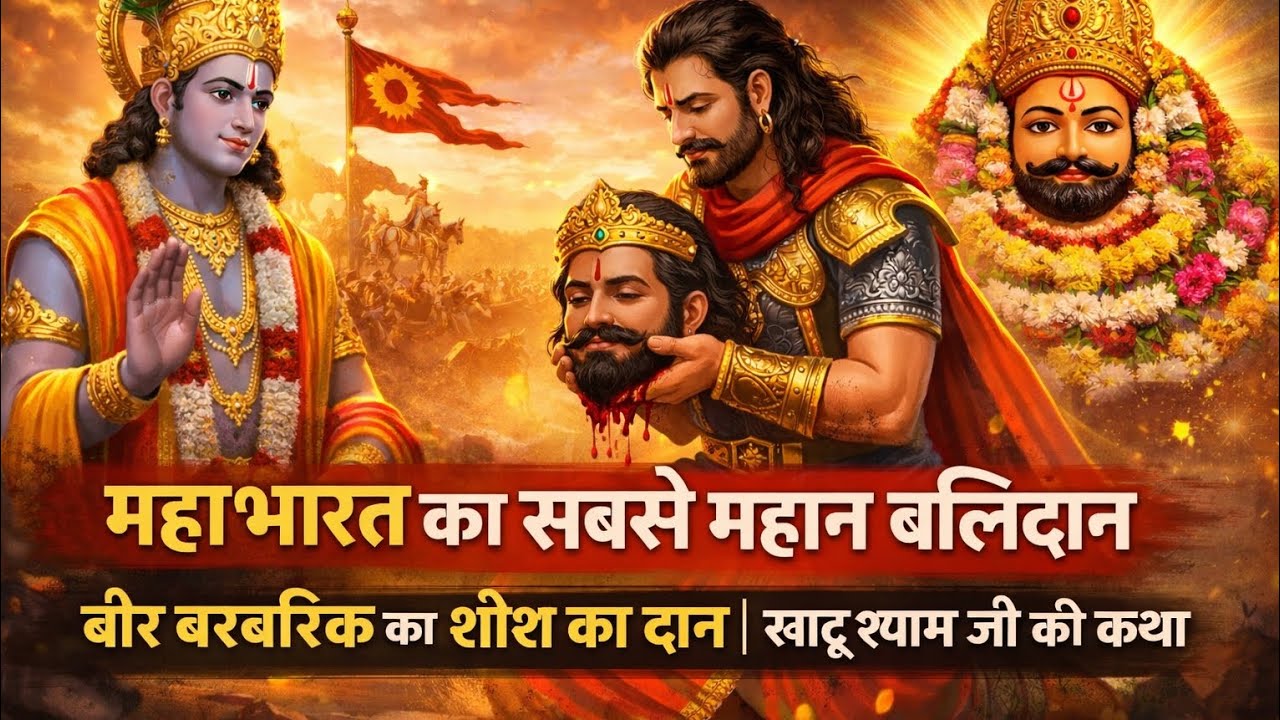 Khatu Shyam Ji Ki Adbhut Katha | Barbarik Ka Sheesh Daan | Shyam Baba Ki Mahima | Jai Shree Shyam