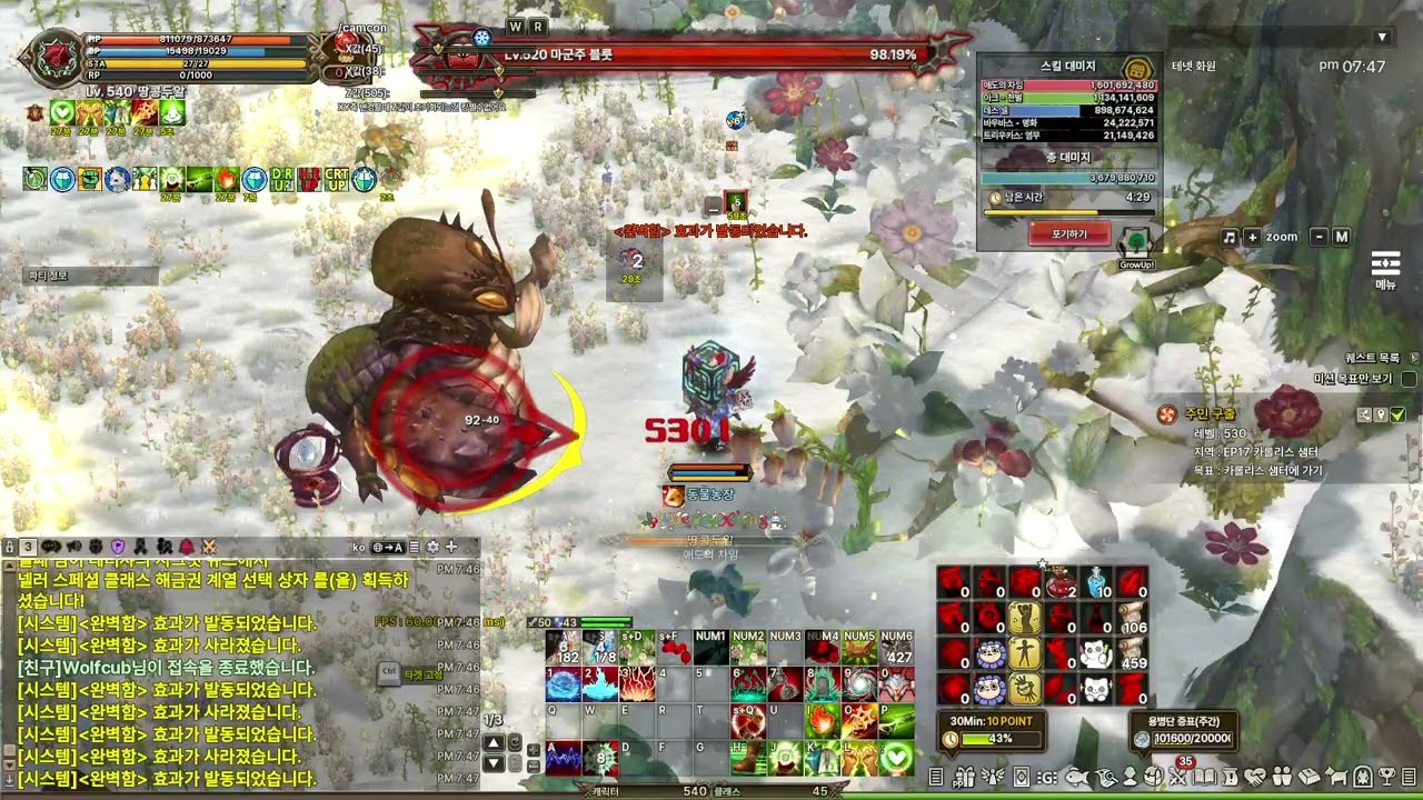 [ TreeOfSavior W ] 애도의 차임 , 데스 넬 딜 확인