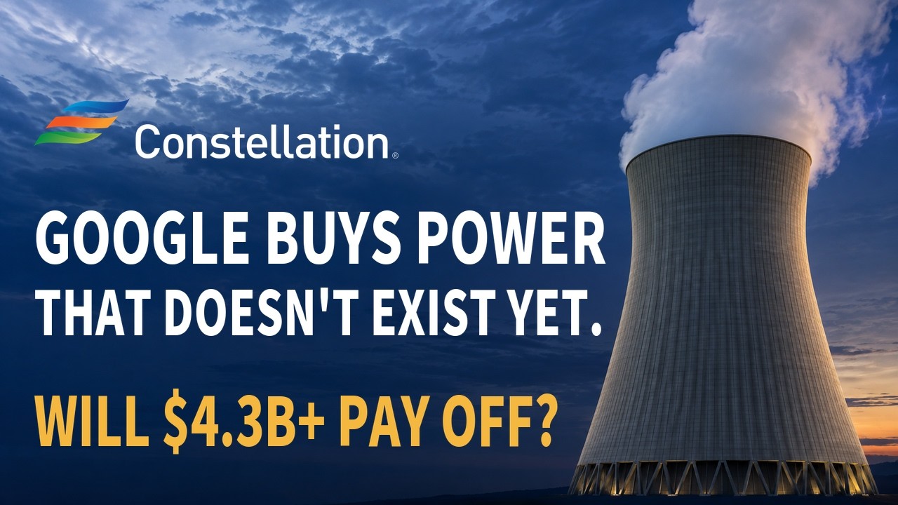 Can Google's Nuclear Deal Pay Off for Constellation?｜890 MW, $4.3B+ and Delivery