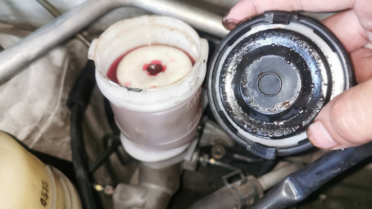 Punca brek tidak makan,selepas buat flushing minyak brek,,pump sudah tukar