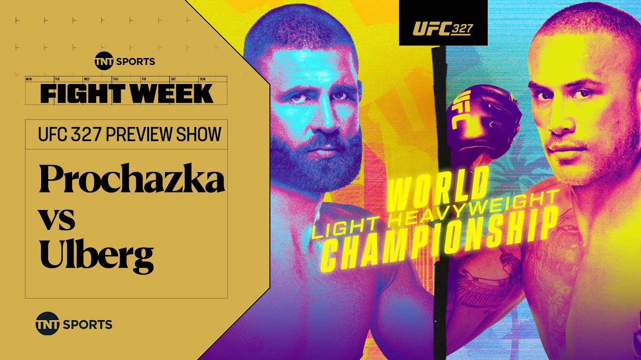 #UFC327 Preview Show: Jiri Prochazka vs. Carlos Ulberg 🏆 Featuring Michael Bisping 🎥