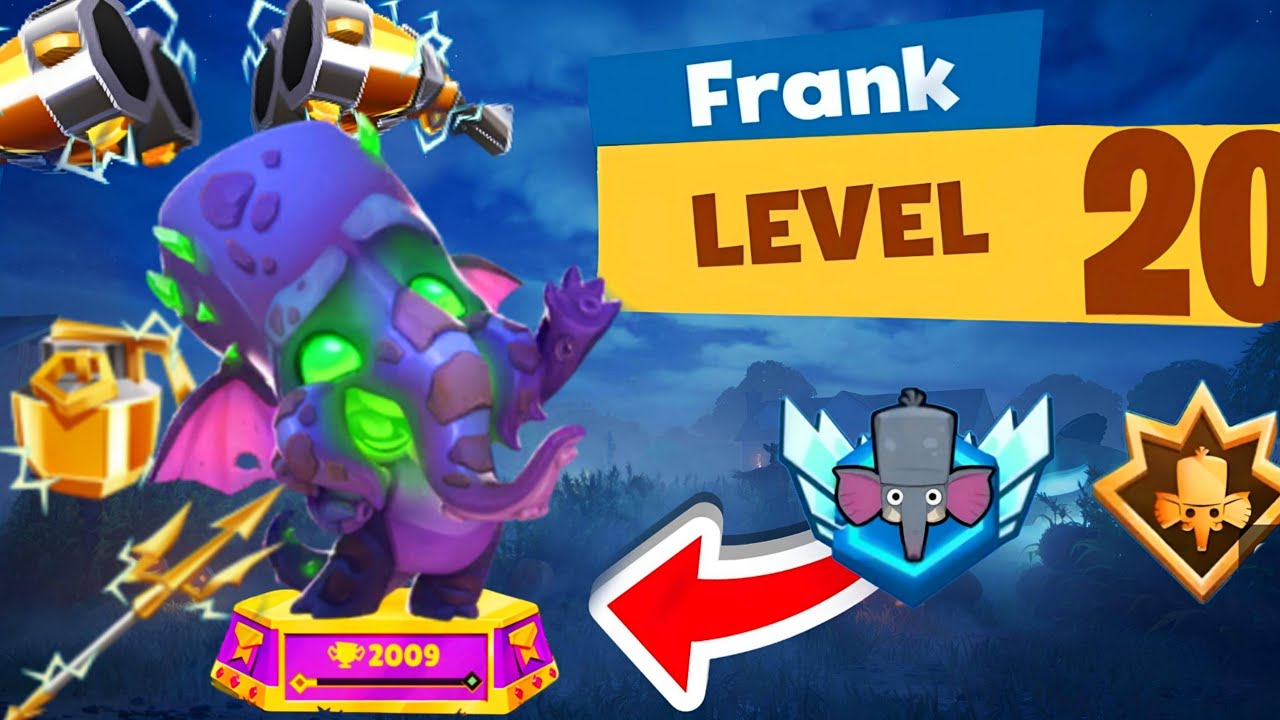 Frank Zooba Solo Maxed Level 20 Grandmaster 5 2000 Trophies Muscles