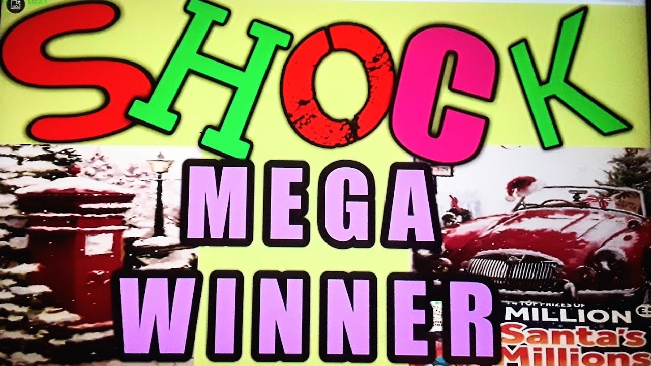 BIG..SHOCK WIN..CLASSIC..(WHEN CARDS PAYED OUT BIG MONEY PRIZES)..NOT SILLY &pound;10 & &pound;20s