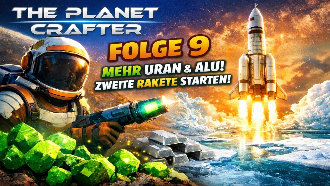 The Planet Crafter Folge 9 Mehr Uran und das Eis beginnt zu schmeltzen