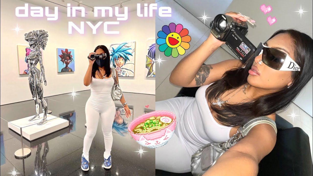 SUPER CUTE DAY IN MY LIFE IN NYC💞💫 *art gallery/food/grwm*