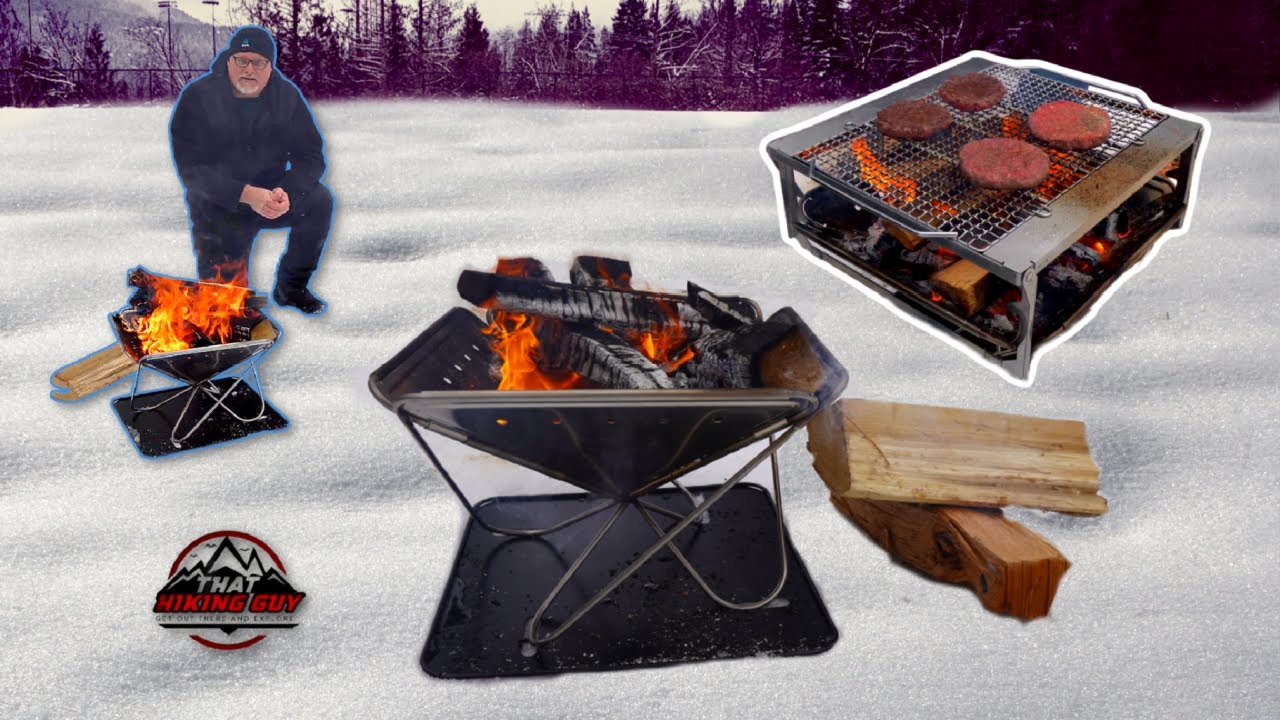 Snow Peak Fire Pit and Grill