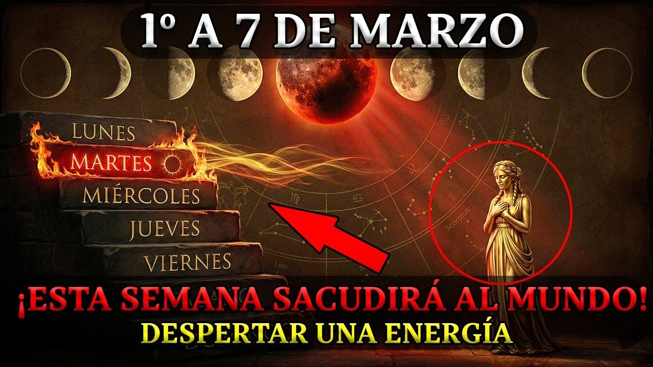 ¡TIENES QUE AVERIGUARLO ANTES DE MAÑANA! ¡Alertas urgentes para la primera semana de MARZO!