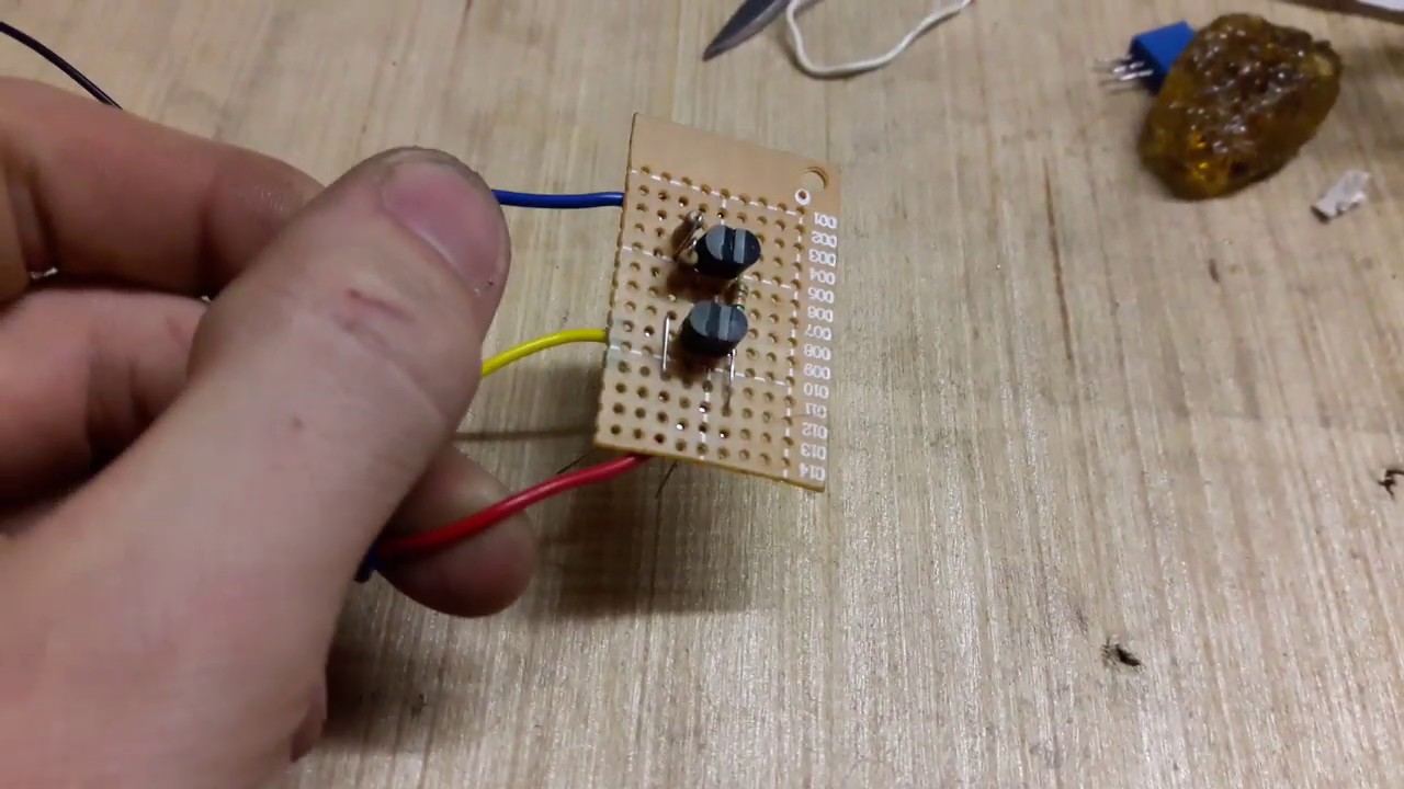 Diff amp using discrete parts