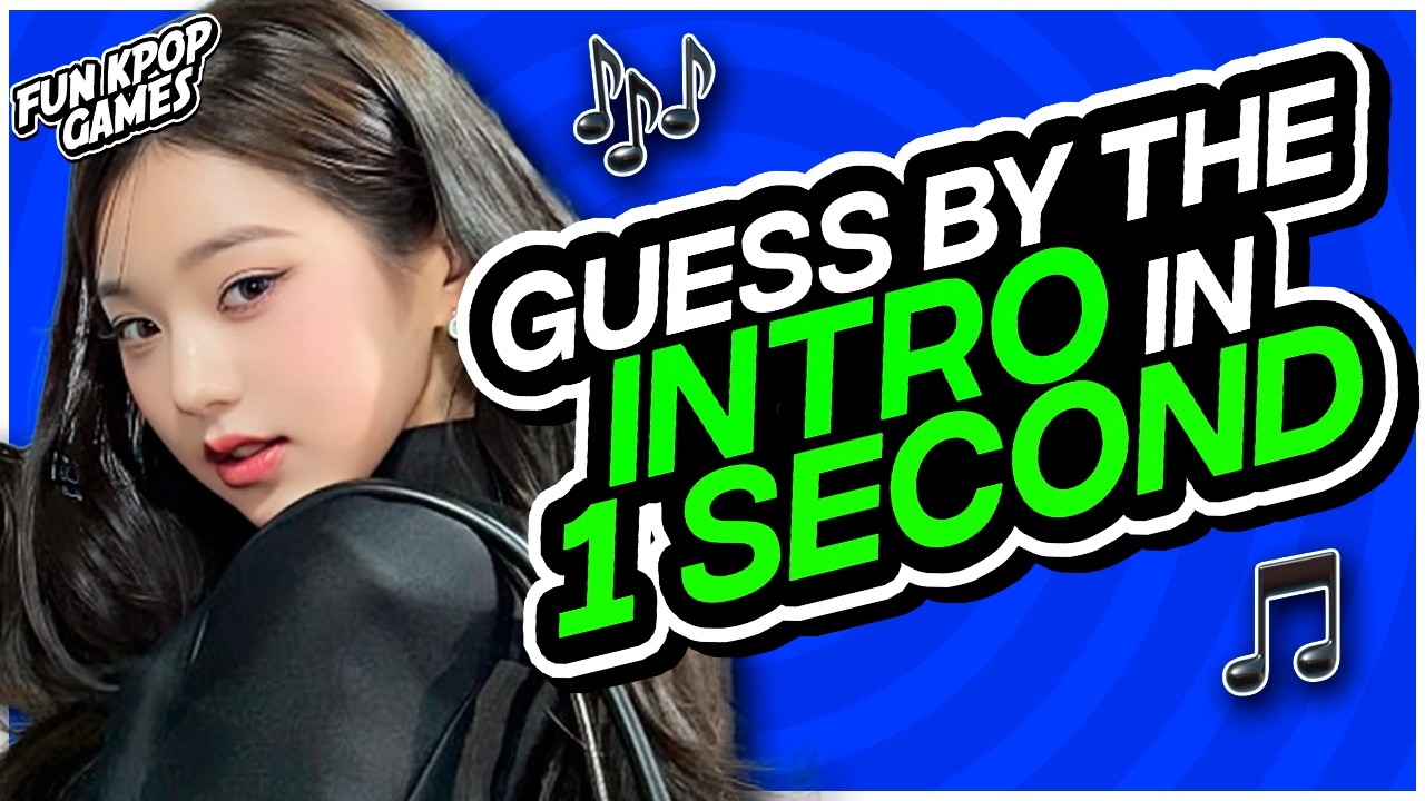 ⭐️GUESS THE KPOP SONG BY THE INTRO IN 1 SECOND #2 | KPOP QUIZ - FUN KPOP GAMES 2025