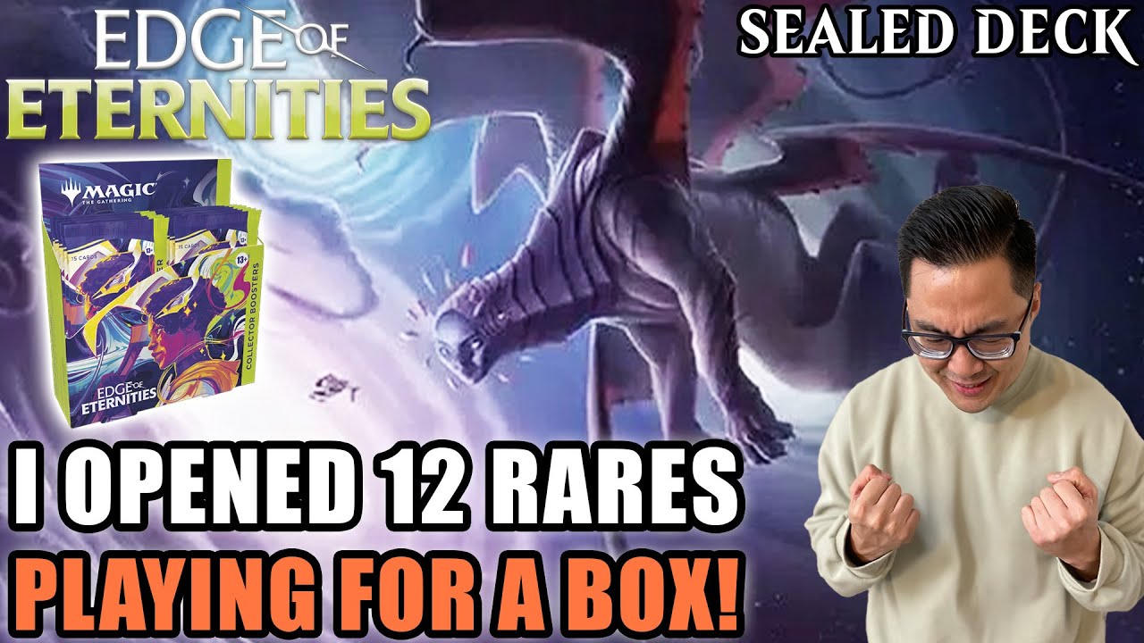 I Opened 12 Rares Playing For A Box! | Arena Direct | Edge Of Eternities Sealed Deck | MTG Arena