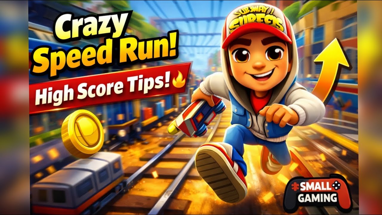 Crazy Speed Run High Score 😱  Small Gaming 🎯 #shortsfeed #SubwaySurfers #SubwaySurfersLIVE