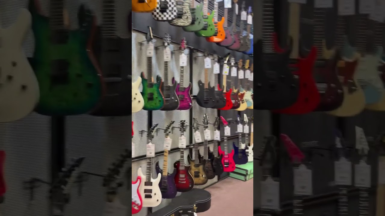 Guitar store! 