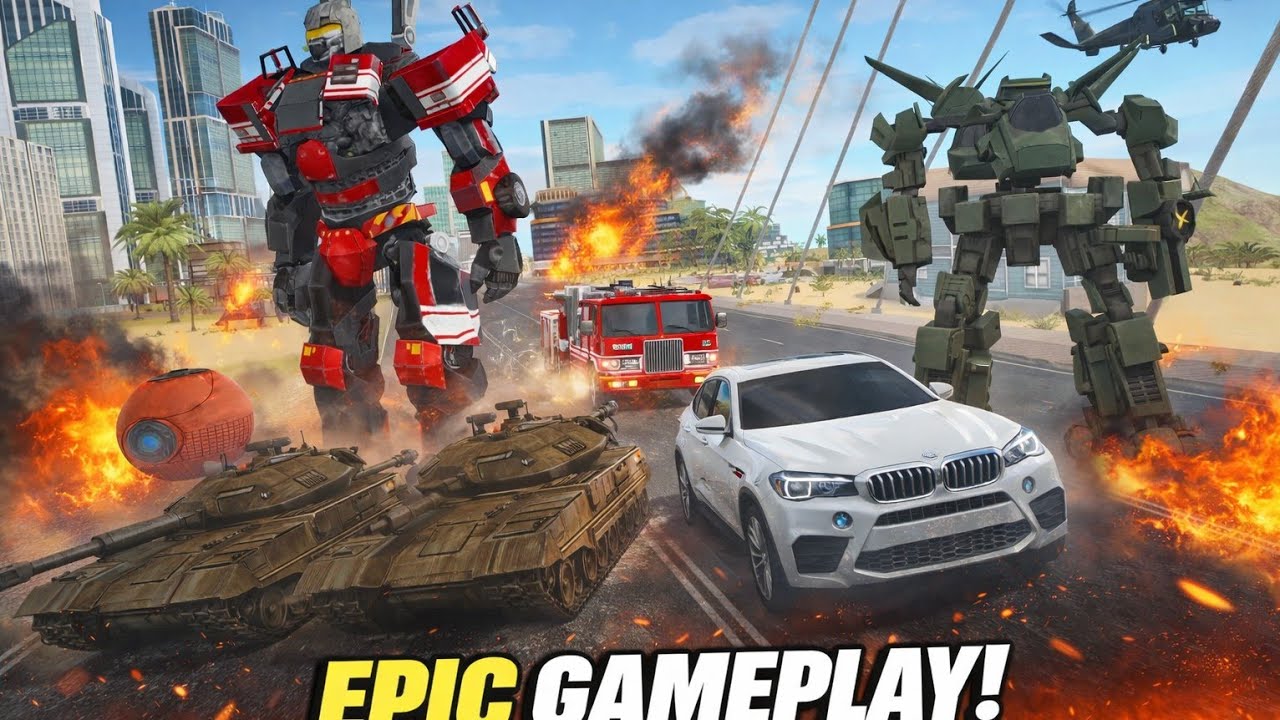 Car Robot new game gameplay #viral #gaming #trending #games #viralvideo #car #robot 