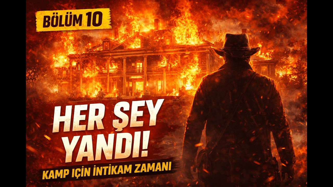 JACK KAYBOLDU! MALİKANE BASKINI BAŞLIYOR |RED DEAD REDEMPTİON 2 Türkçe -Bölüm 10