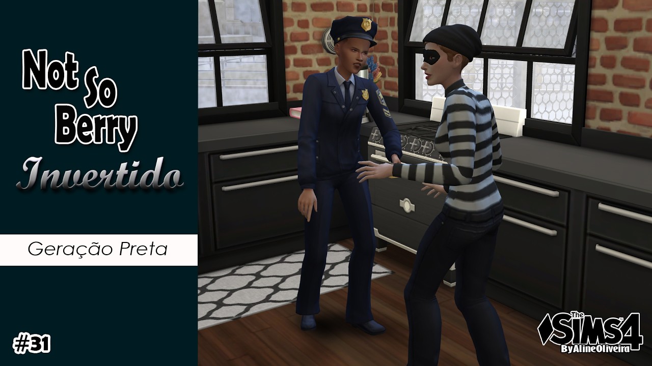 SEM NINGUÉM EM CASA… 😨 | Geração Preta | The sims 4 🖤