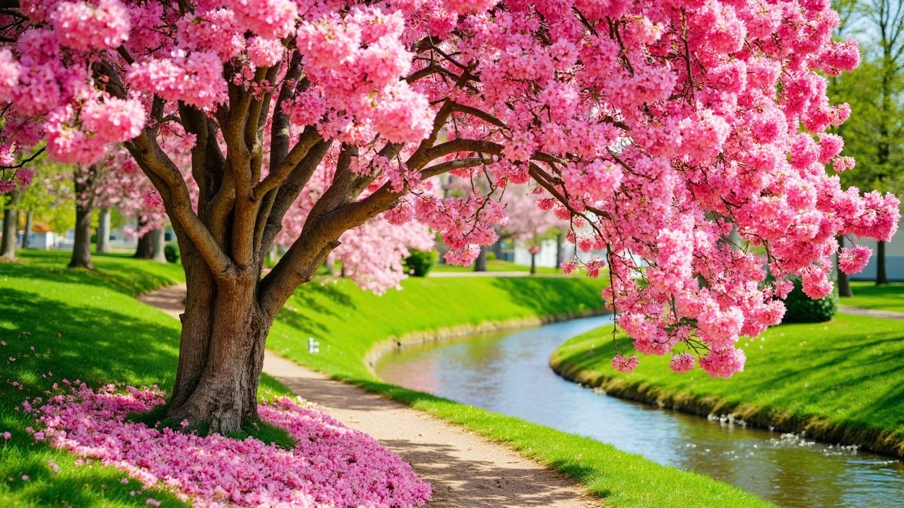 Beautiful Spring Music 2026 🌸 Cherry Blossom Stillness to Calm Your Soul & Melt Away Stress