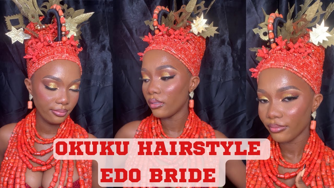 VERY DETAILED OKUKU HAIRSTYLE/ Edo Hairstyle