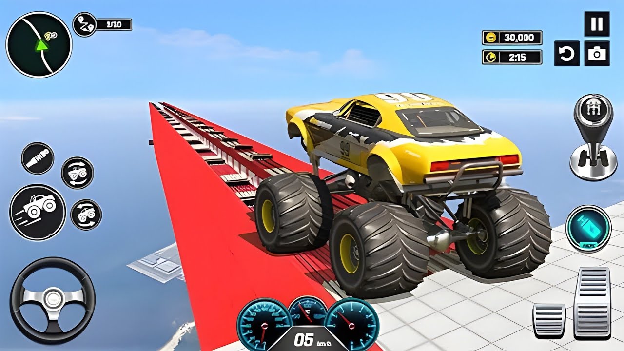 Monster Truck Madness: Crushing Competition & Epic Adventure!