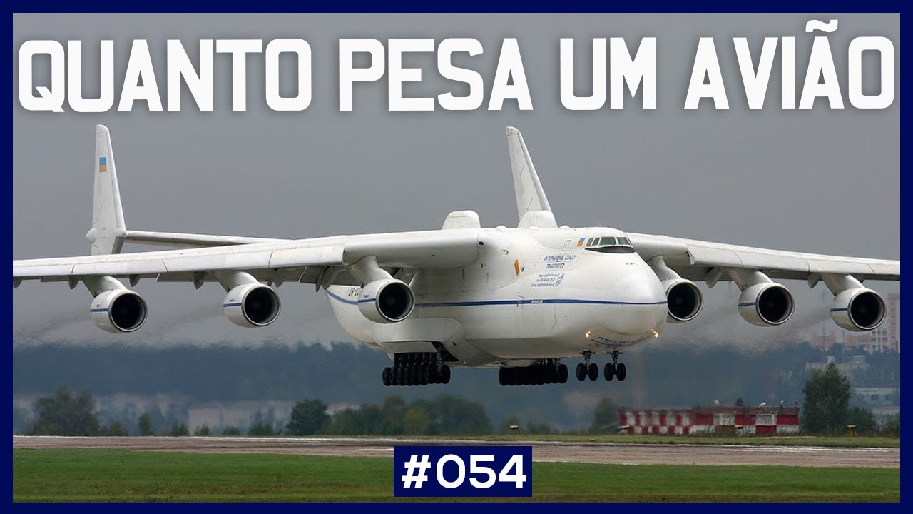 O PESO DOS AVIÕES