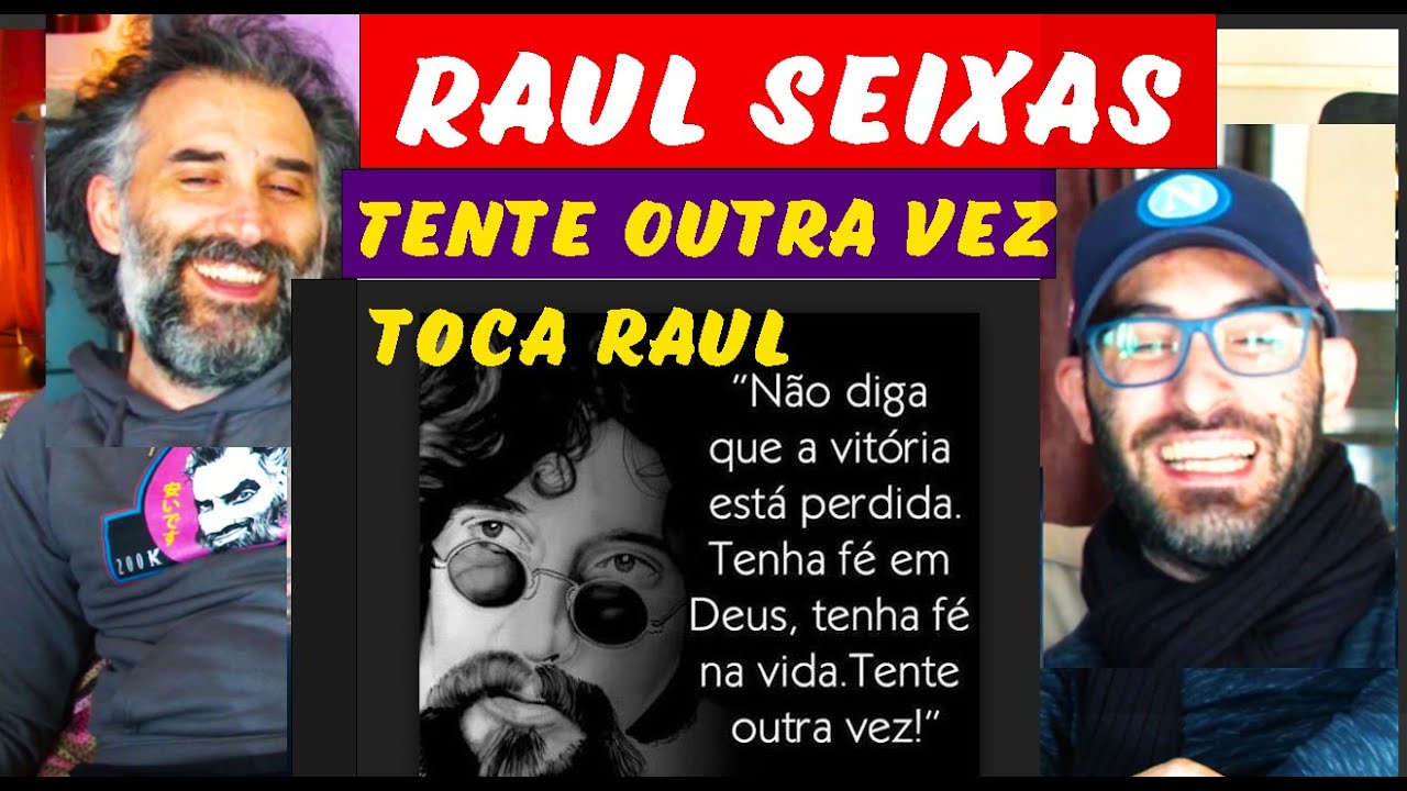 Raul Seixas - Tente Outra Vez - guest reaction @horaiosmusic