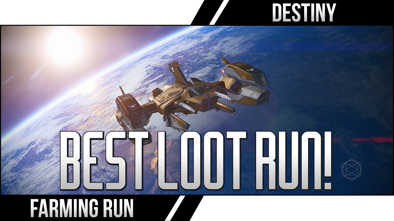 DESTINY EARTH CHEST RUN! (Destiny Loot Farming Legendary Ship Blueprints Spinmetal Run)