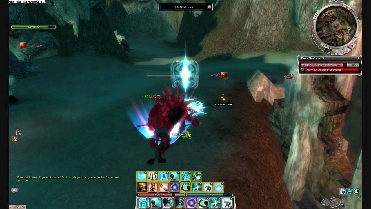 Guild Wars UW 600 Monk Chamber Clearing