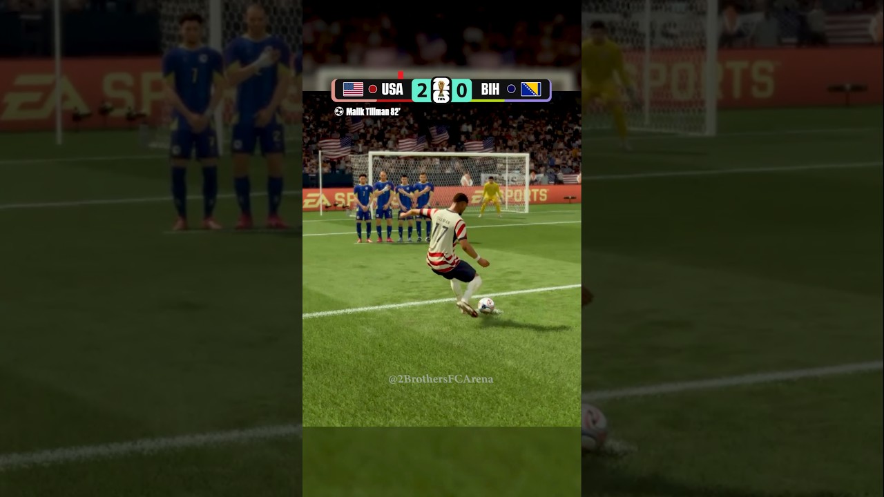 USA 🇺🇸 vs 🇧🇦 Bosnia - Recreation | FIFA World Cup 2026