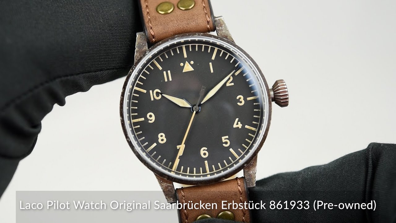 Laco Pilot Watch Original Memmingen Erbst&uuml;ck 861935 (Pre-owned)