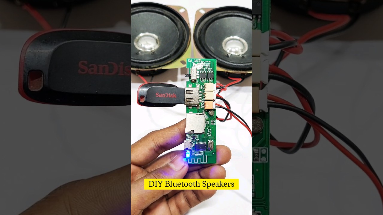 How to make Bluetooth Speakers #shorts #youlikeelectronic #speaker