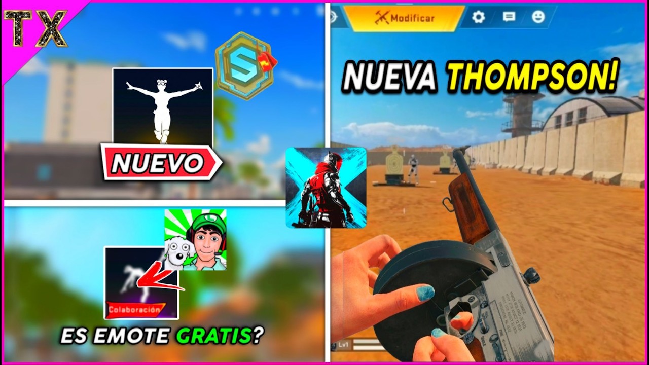 Blood Strike ¡NUEVA THOMPSON + EMOTE NUEVO! ASI ES EL EMOTE DE FERNANFLOO? | TX SAMURAI