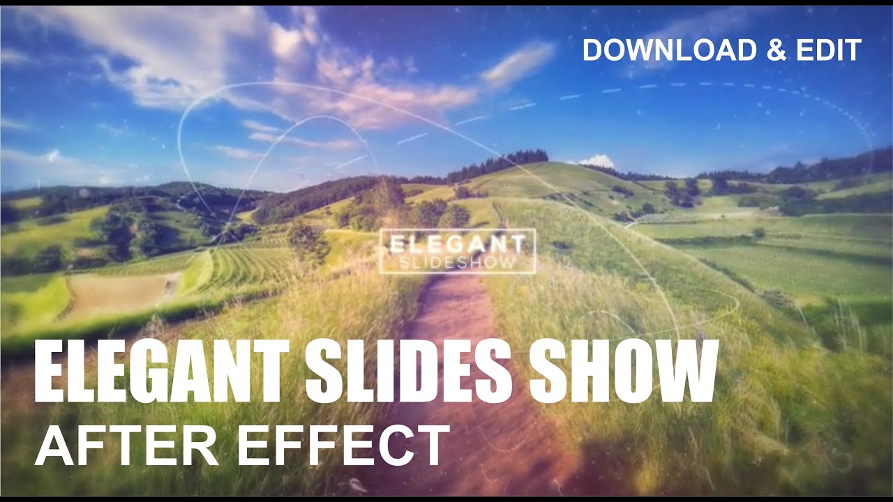 download ELEGANT SLIDES SHOW template After Effect