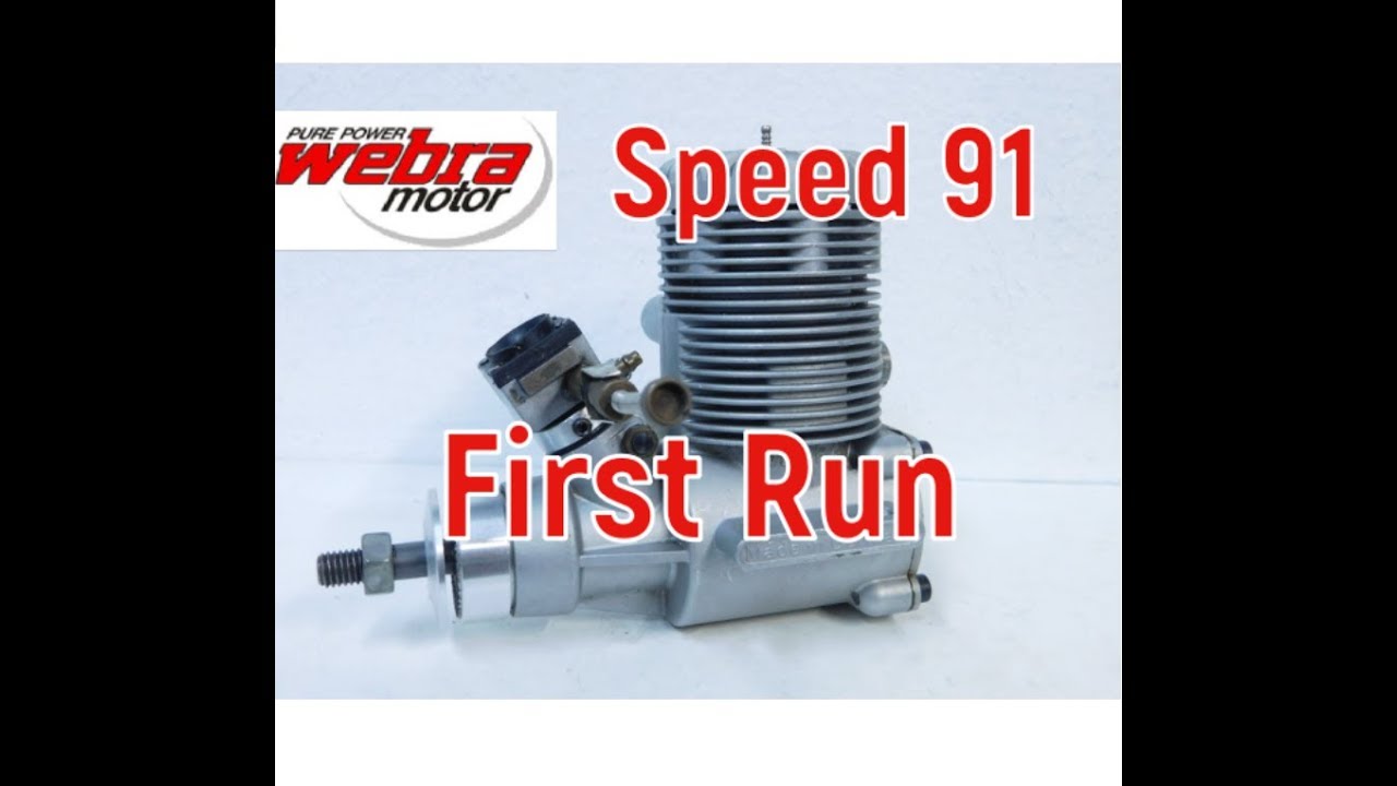 Webra Speed 91 First Run (80/20 FAI)