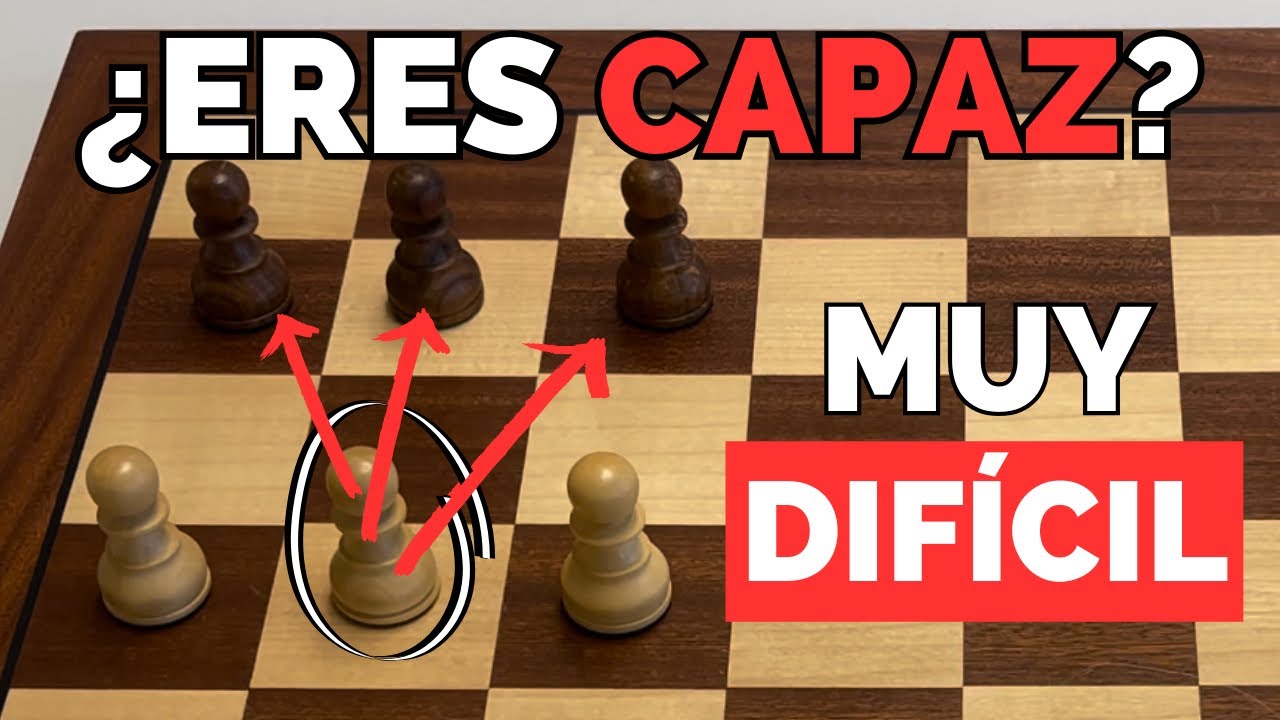SI RESUELVES estos PROBLEMAS eres un GENIO😱♟️