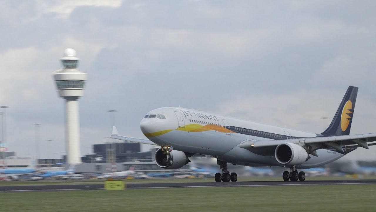 Now at Schiphol: Jet Airways