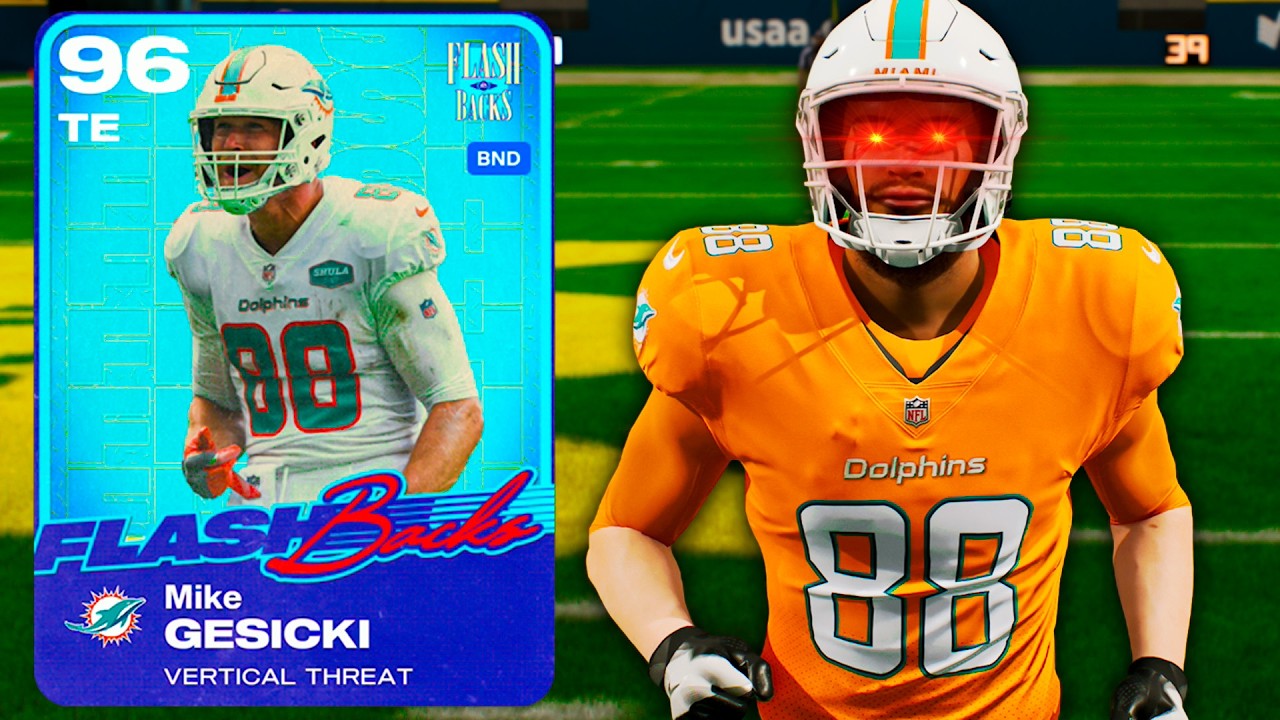 Mike Gesicki DOMINATES On My Dolphins Theme Team!