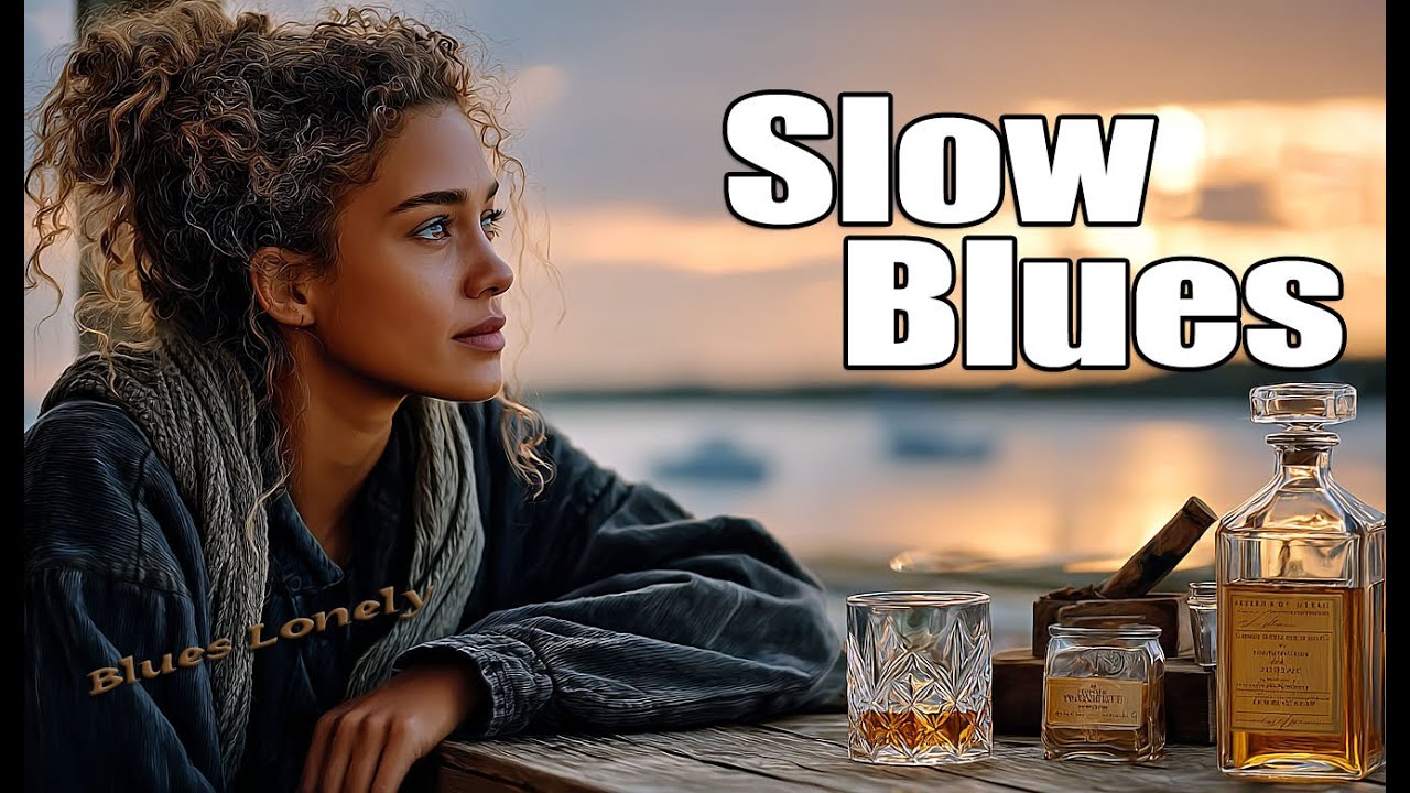 Blues Lonely | Slow Blues Session (60 Min) &ndash; Electric Guitar & Deep Bass