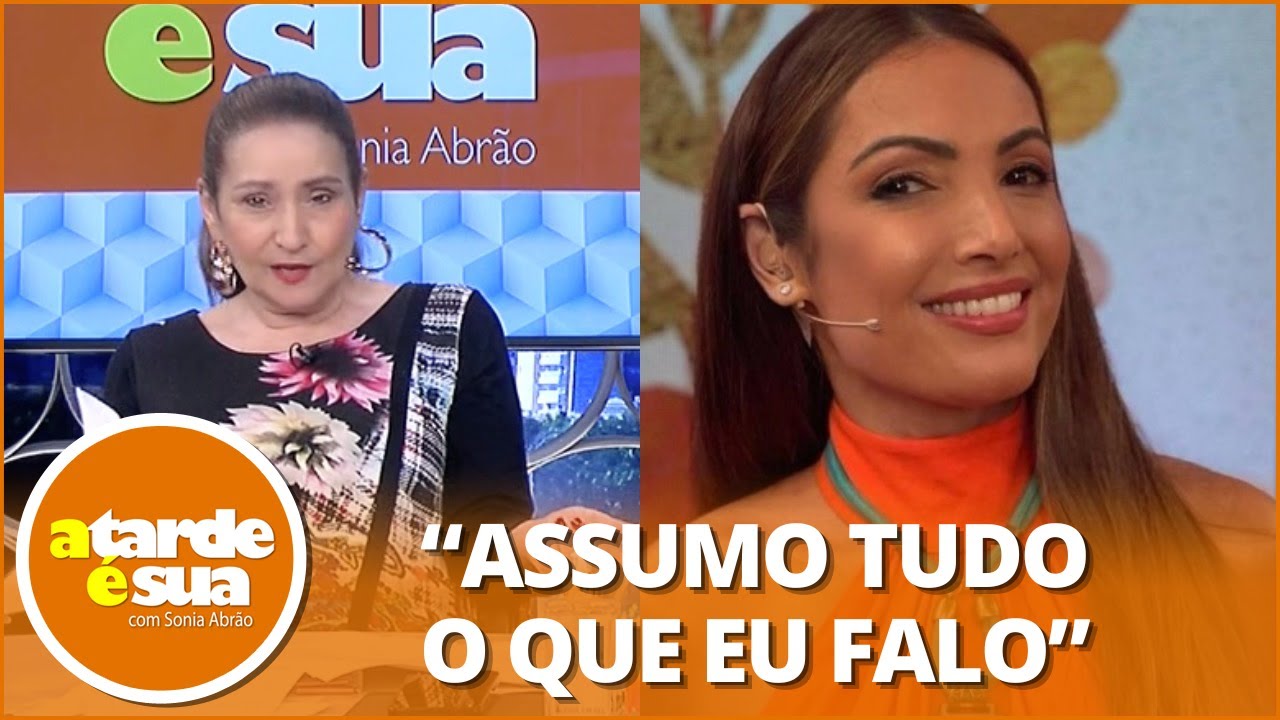 Sonia Abrão rebate matéria sobre assessora de Patrícia Poeta: “Coisa que eu não disse”