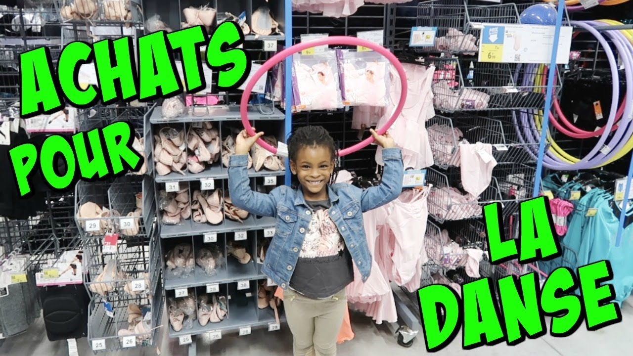 ACHATS TENUES DE DANSE ! vlog maman solo
