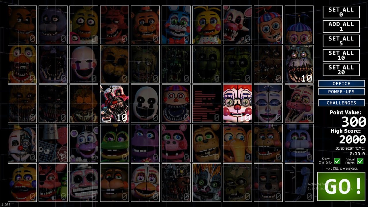 Prize Counter 1 (Custom Challenge) | Ultimate Custom Night